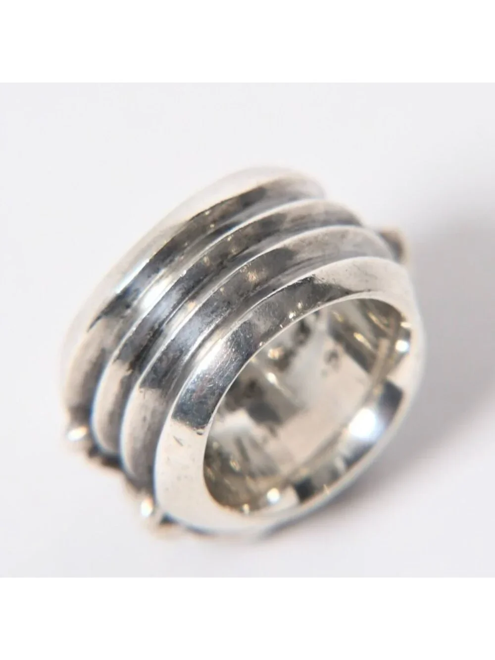 Chrome Hearts Dagger Heart Ring 925 Sterling Silver